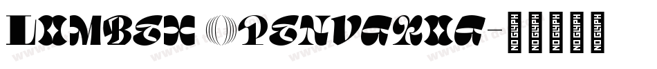 Limbex openVaria字体转换